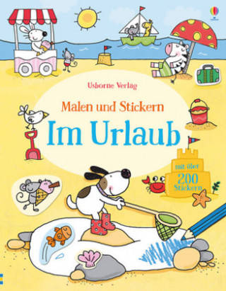 Kniha Malen und Stickern: Im Urlaub Jessica Greenwell