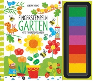 Carte Fingerstempeln - Garten Fiona Watt