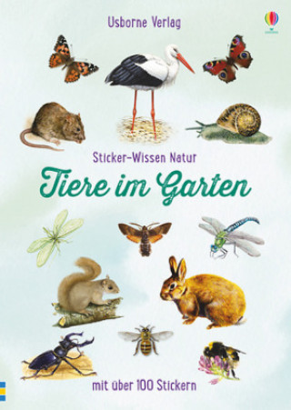 Könyv Sticker-Wissen Natur: Tiere im Garten Phillip Clarke