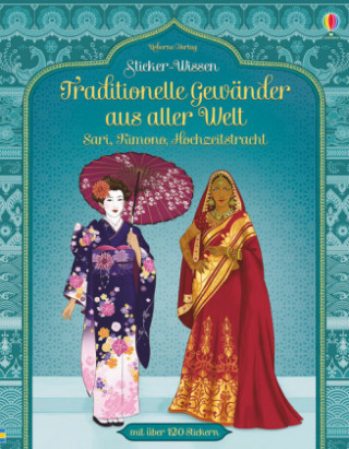 Книга Sticker-Wissen: Traditionelle Gewänder aus aller Welt Emily Bone
