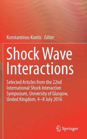 Kniha Shock Wave Interactions Konstantinos Kontis