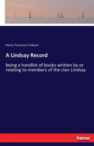 Boek Lindsay Record Henry Tennyson Folkard