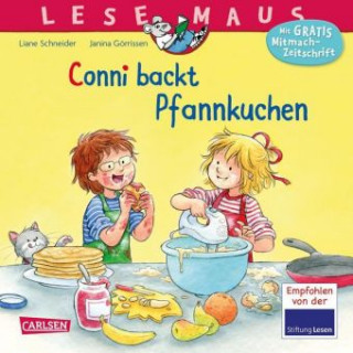 Kniha LESEMAUS 123: Conni backt Pfannkuchen Liane Schneider