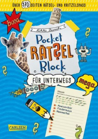 Kniha Pocket-Rätsel-Block: Rätsel für unterwegs Nikki Busch
