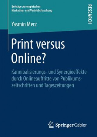Buch Print Versus Online? Yasmin Merz