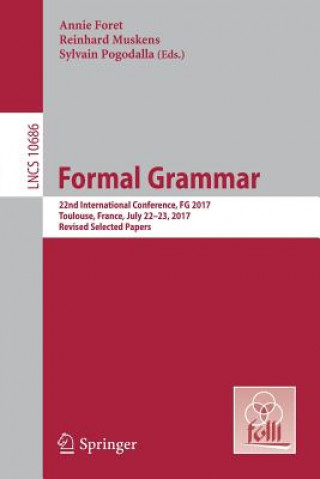Livro Formal Grammar Annie Foret
