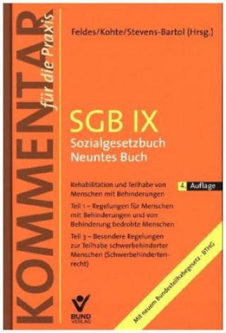 Carte SGB IX - Sozialgesetzbuch Neuntes Buch Werner Feldes