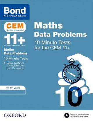 Книга Bond 11+: CEM Maths Data 10 Minute Tests Giles Clare
