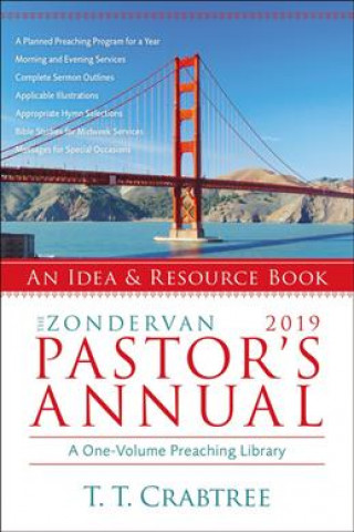 Livre Zondervan 2019 Pastor's Annual T. T. Crabtree