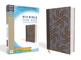 Kniha NIV, Bible for Kids, Cloth over Board, Blue, Red Letter, Comfort Print ZONDERVAN