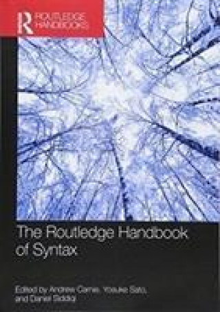 Carte Routledge Handbook of Syntax Andrew Carnie