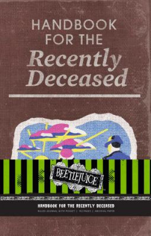 Kalendár/Diár Beetlejuice: Handbook for the Recently Deceased Hardcover Ruled Journal Insight Editions