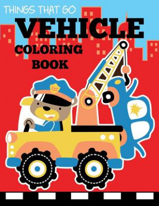 Könyv Vehicle Coloring Book DP KIDS