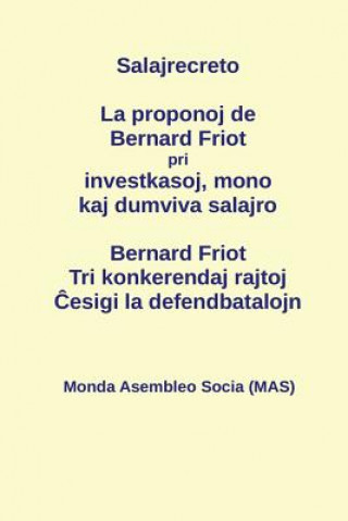 Kniha La proponoj de Bernard Friot pri investkasoj, mono kaj dumviva salajro SALAJRECRETO