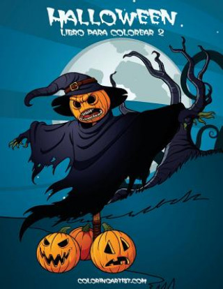 Książka Halloween libro para colorear 2 Nick Snels