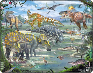 Igra/Igračka Puzzle MAXI - Dinosauři/65 dílků 