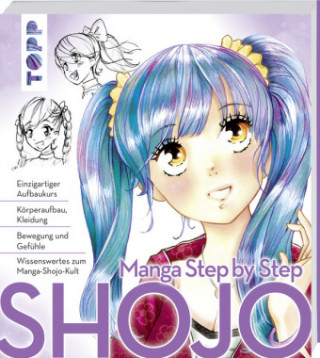 Kniha Manga Step by Step Shojo Gecko Keck