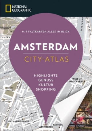Carte National Geographic City-Atlas Amsterdam Virginia Rigot-Muller