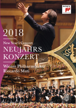 Videoclip Neujahrskonzert 2018 / New Year's Concert 2018, 1 DVD Johann Sen. Strauß