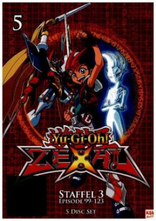 Video Yu-Gi-Oh! Zexal - Staffel 3.1: Episode 99-123. Staffel.3.1, 5 DVD Satoshi Kuwabara