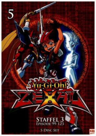 Wideo Yu-Gi-Oh! Zexal - Staffel 3.1: Episode 99-123. Staffel.3.1, 5 DVD Satoshi Kuwabara