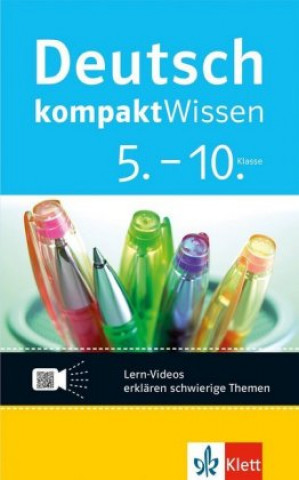 Carte Deutsch KompaktWissen Deutsch 5.-10. Klasse. Mit Lern-Videos online 