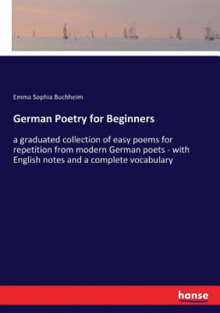 Kniha German Poetry for Beginners EMMA SOPHI BUCHHEIM