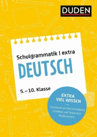 Carte Duden Schulgrammatik extra - Deutsch 