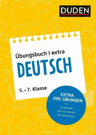 Carte Duden Übungsbuch extra - Deutsch 5.-7. Klasse 