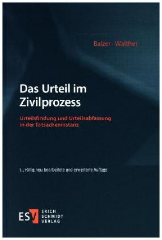 Kniha Das Urteil im Zivilprozess Christian Balzer