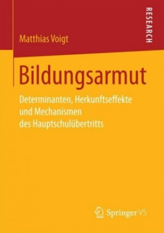 Kniha Bildungsarmut Matthias Voigt