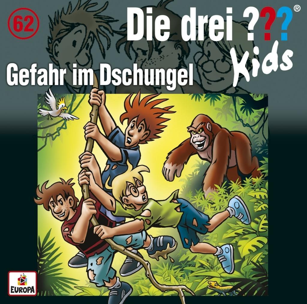 Audio Die drei ??? Kids 62: Gefahr im Dschungel Boris Pfeiffer