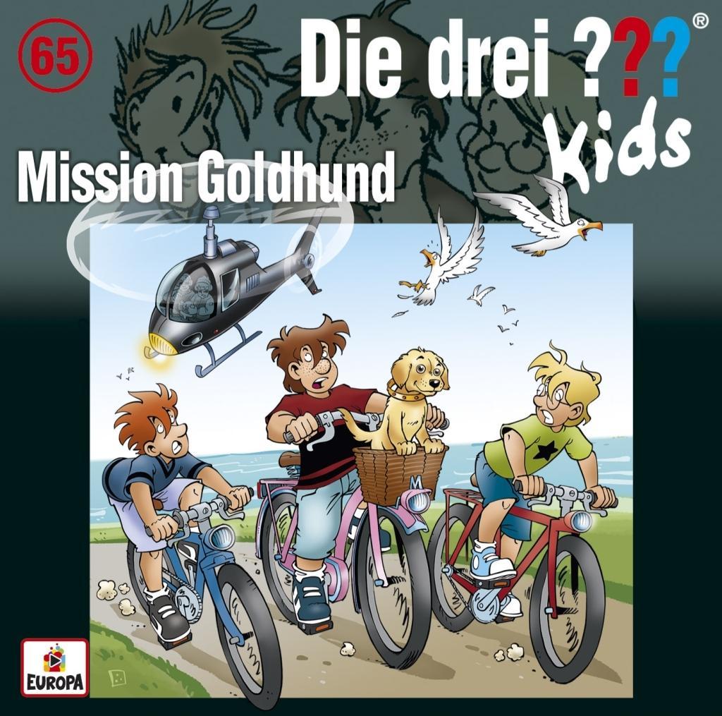 Audio Die drei ??? Kids 65: Mission Goldhund Boris Pfeiffer