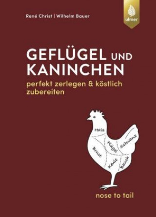 Kniha Geflügel und Kaninchen - nose to tail René Christ