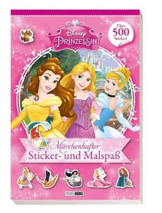Книга Disney Prinzessin: Märchenhafter Sticker- und Malspaß Nicole Hoffart