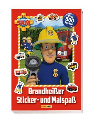 Könyv Feuerwehrmann Sam: Brandheißer Sticker- und Malspaß Nicole Hoffart