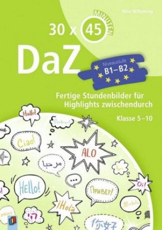 Book 30 x 45 Minuten - DaZ - B1-B2 Nina Wilkening