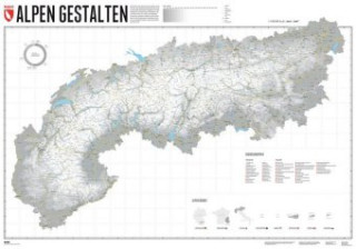 Tiskovina Alpen Gestalten - 100 x 70 cm Stefan Spiegel