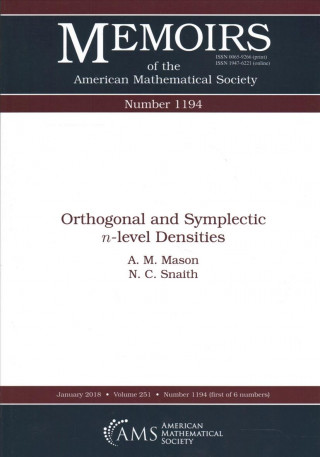 Kniha Orthogonal and Symplectic $n$-level Densities A.M. Mason