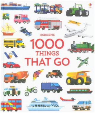 Kniha 1000 Things That Go SAM TAPLINN