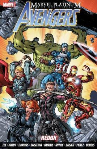 Carte Marvel Platinum: The Definitive Avengers Redux Stan Lee