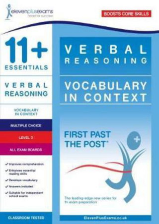 Kniha 11+ Essentials Verbal Reasoning: Vocabulary in Context Level 3 