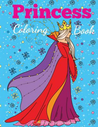 Kniha Princess Coloring Book DP KIDS