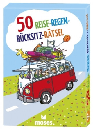 Hra/Hračka 50 Reise-Regen-Rücksitz-Rätsel Nicola Berger