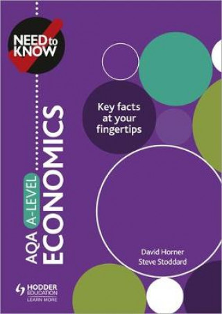 Knjiga Need to Know: AQA A-level Economics David Horner
