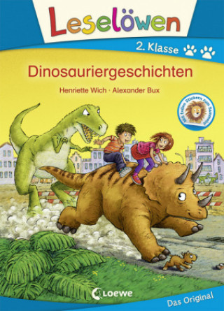 Kniha Leselöwen 2. Klasse - Dinosauriergeschichten Henriette Wich