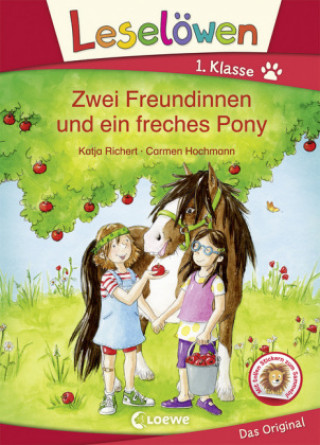 Книга Leselöwen 1. Klasse - Zwei Freundinnen und ein freches Pony Katja Richert