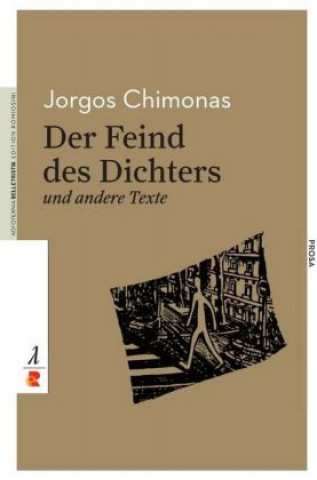 Kniha Der Feind des Dichters und andere Texte Jorgos Chimonas