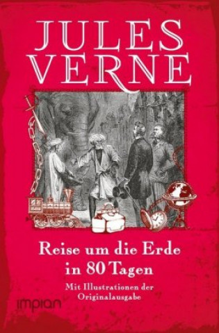 Kniha Reise um die Erde in 80 Tagen Jules Verne