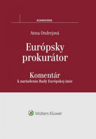 Knjiga Európsky prokurátor Anna Ondrejková